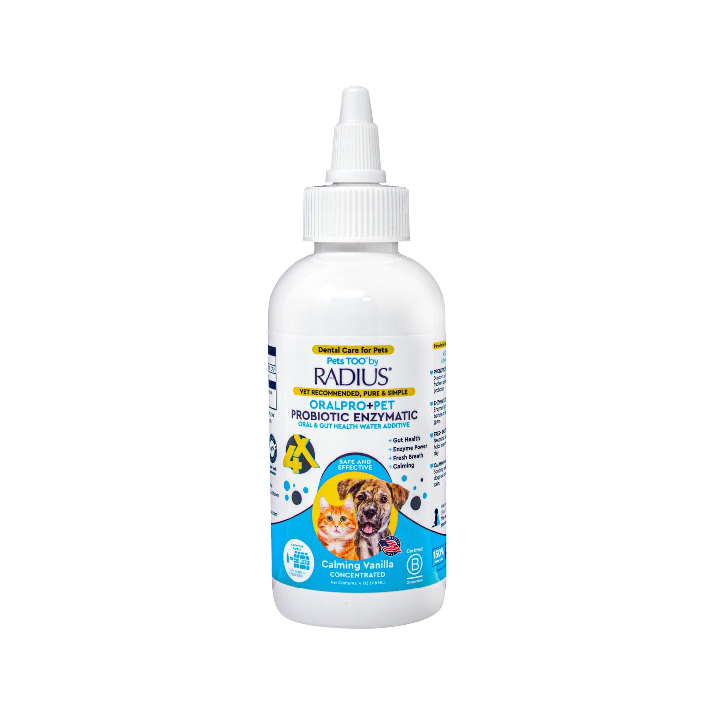RADIUS - OralPro+ Pet Probiotic Enzymatic Water Additive