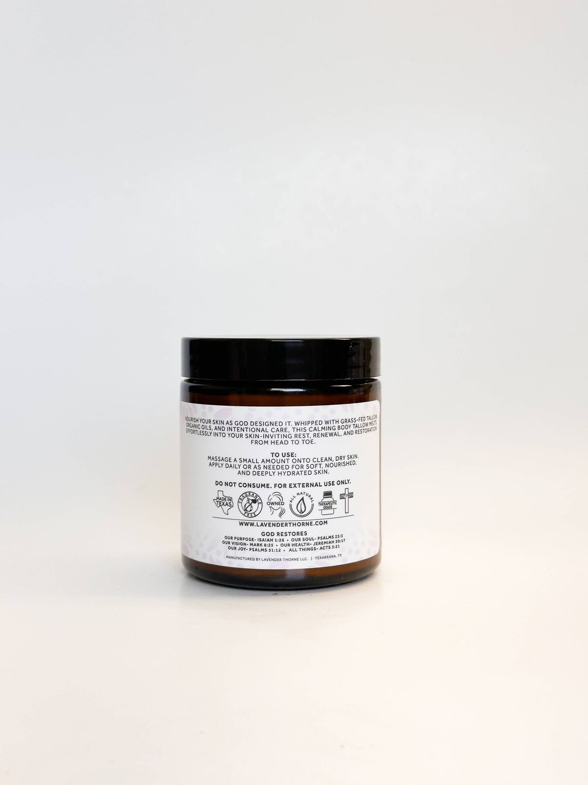 Lavender Thorne - Restore - Tallow Body Lotion