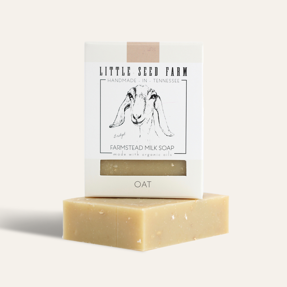 Little Seed Farm - Oat Bar Soap - Organic & Nourishing