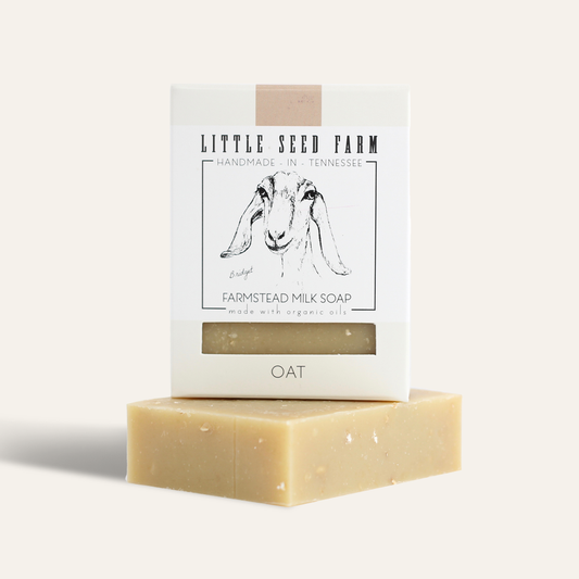 Little Seed Farm - Oat Bar Soap - Organic & Nourishing