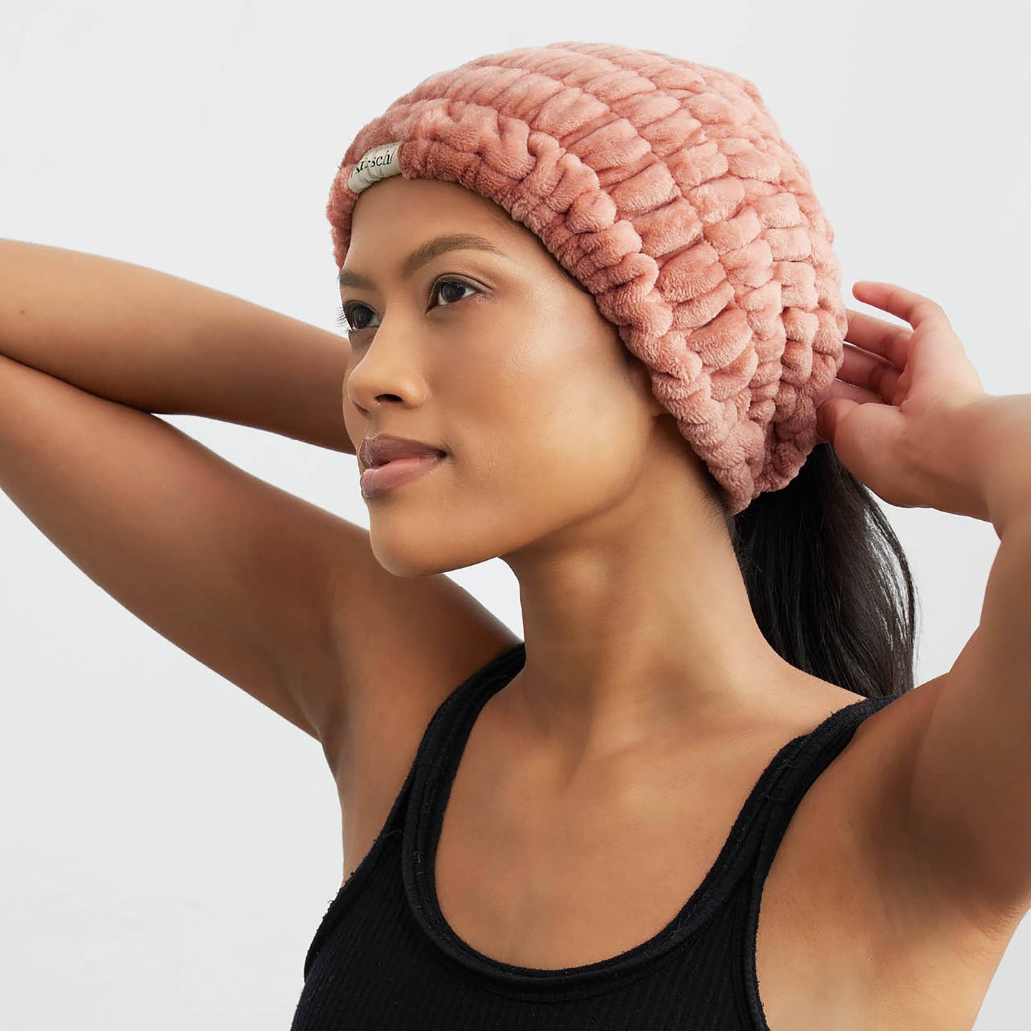 KITSCH - Extra Wide Spa Headband - Dusty Rose