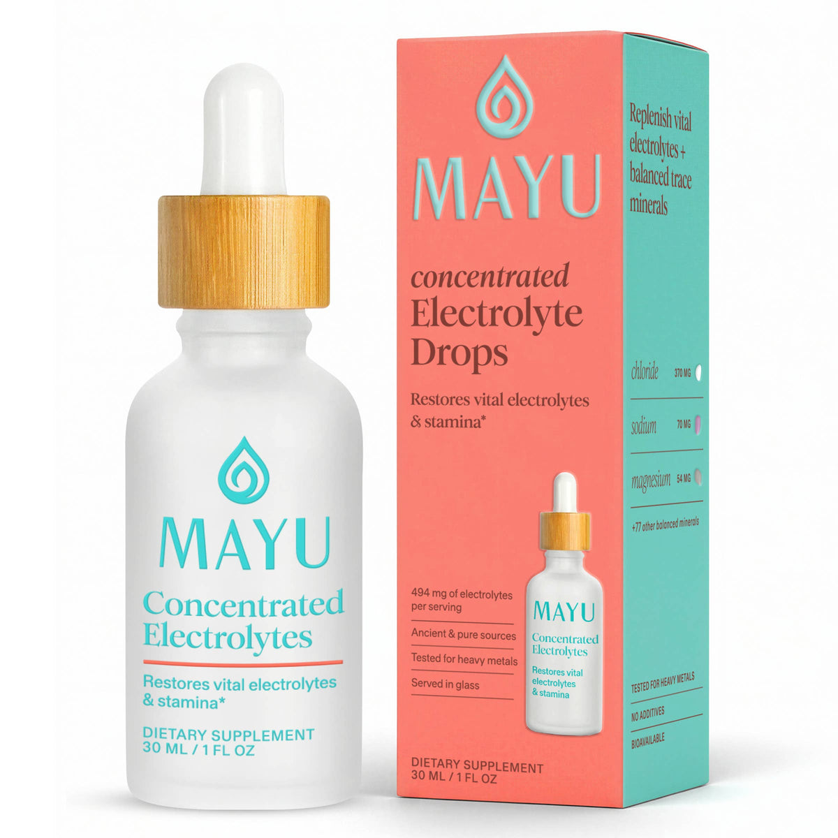 Mayu Water - Electrolyte Drops