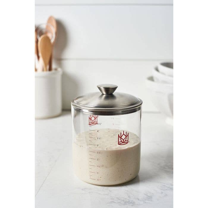 HIC - Harold Import Co. - Glass Sourdough Storage Crock