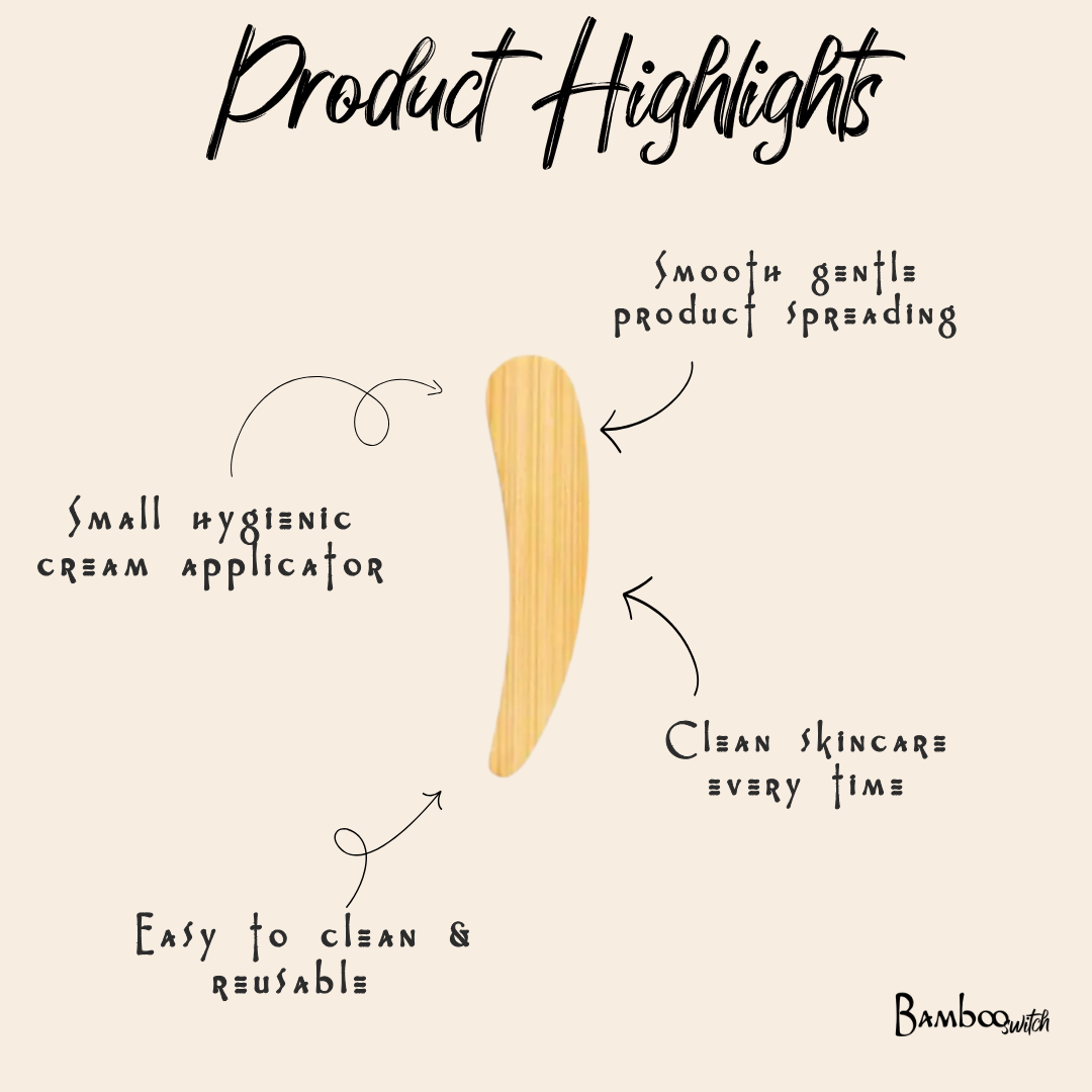 Bamboo Switch - Bamboo Cream Applicator | Facial or Deodorant | Skincare