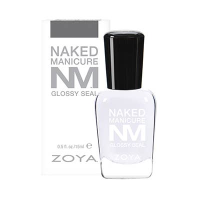 Zoya, Qtica, Smart Spa - Zoya Naked Manicure Glossy Seal Top Coat .5oz