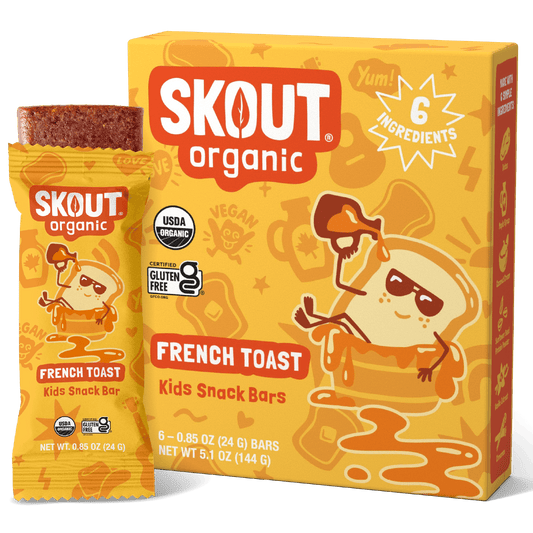 Skout Organic - Skout Organic French Toast Kids Snack Bar | Plant-Based