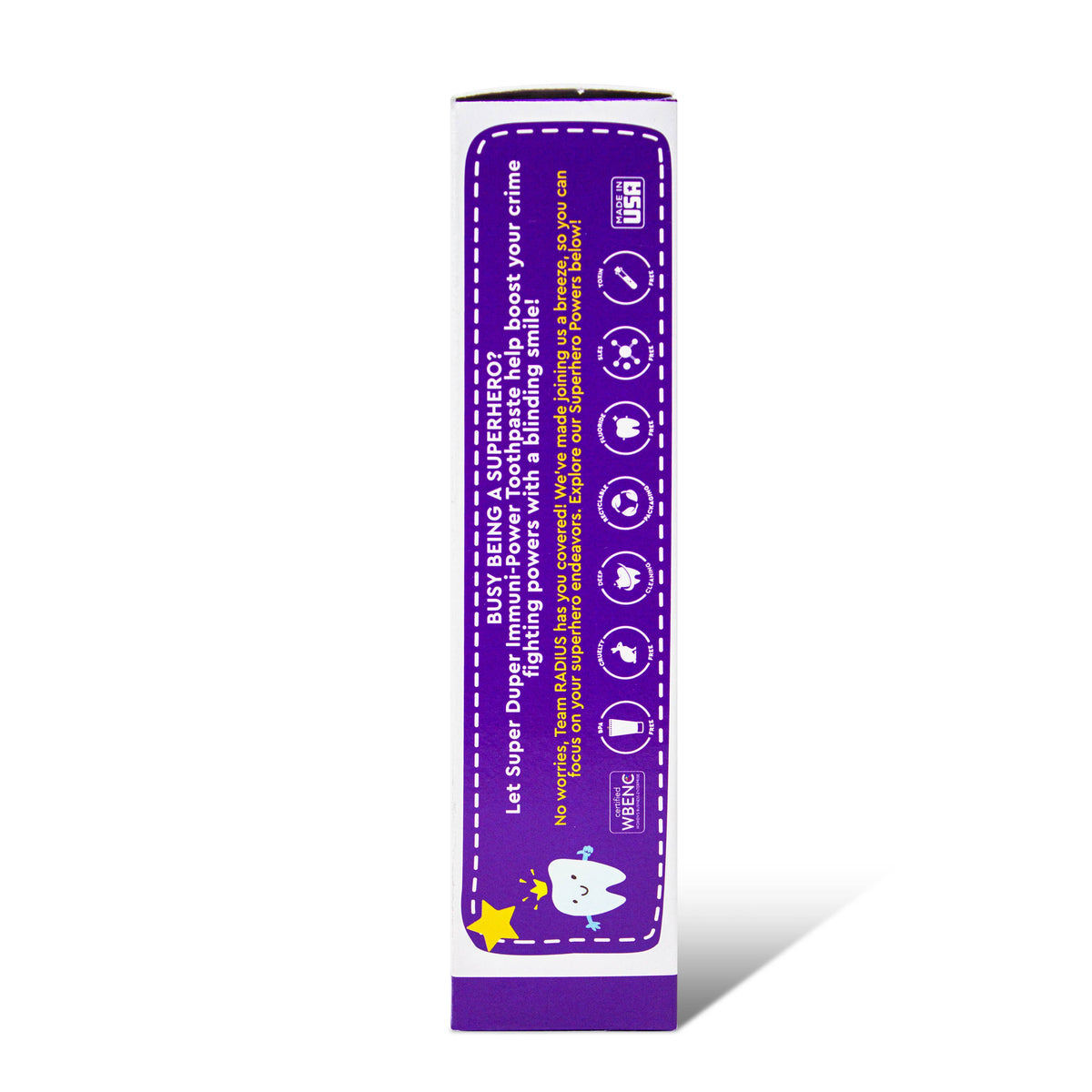 RADIUS - Super Duper Immune Support Toothpaste in Bubble Berry Mint