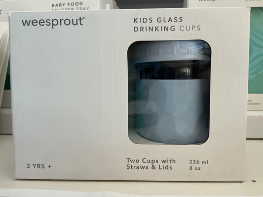 Kids Glass Drinking Cups