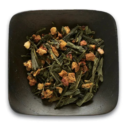 Frontier Co-op Strawberry Green Tea, Organic