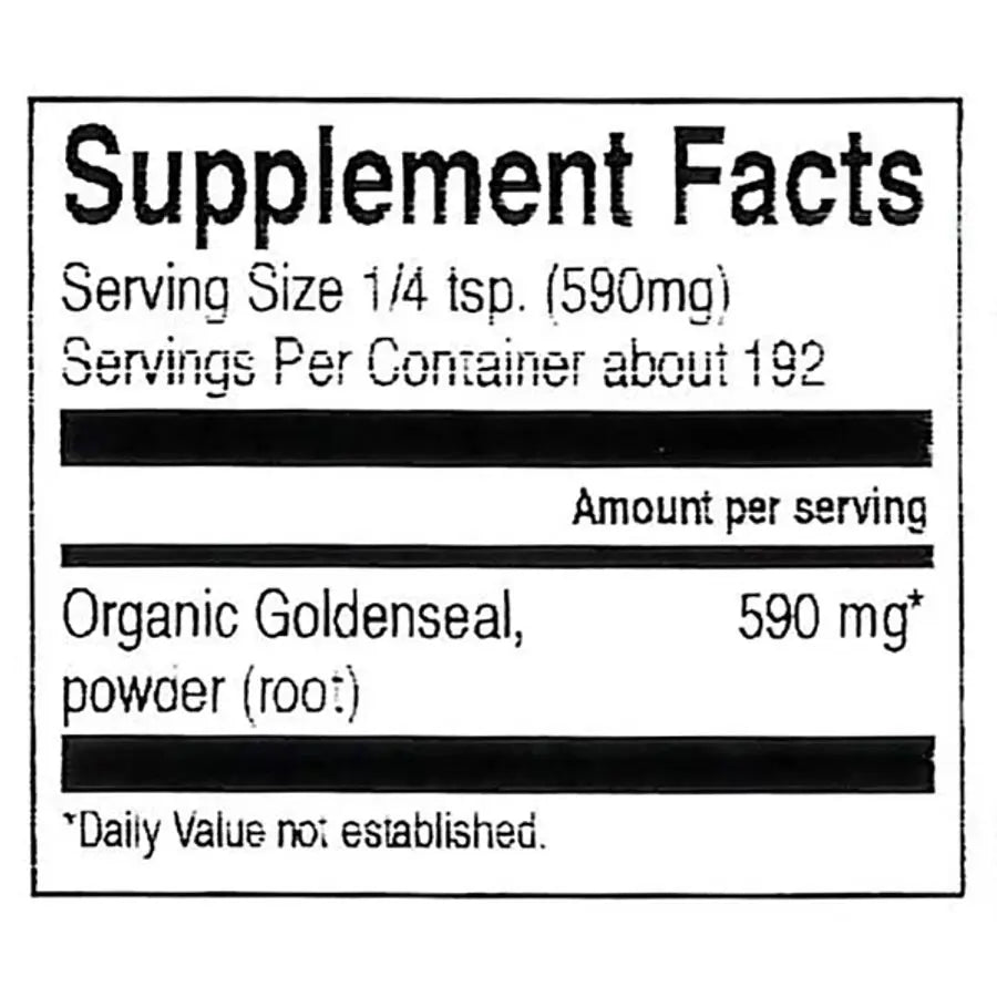Frontier Co-op Goldenseal Root Powder, Organic