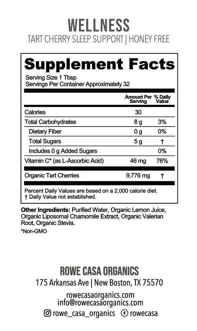 TART CHERRY SLEEP SUPPORT | 16 oz