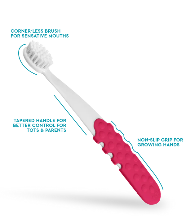 RADIUS Totz Plus® – The Perfect Toothbrush for 3 Year Old Kids