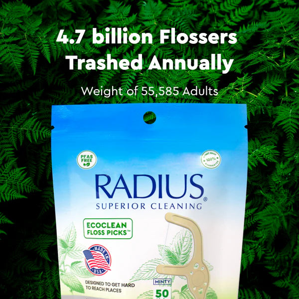 EcoClean Floss Pick – The Only USA-Made Compostable Floss Picks