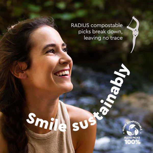 EcoClean Floss Pick – The Only USA-Made Compostable Floss Picks