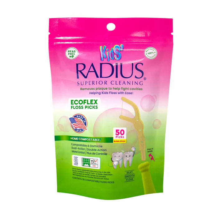 EcoFlex Floss Picks – Kid-Friendly, USA-Made Eco Friendly Floss Picks