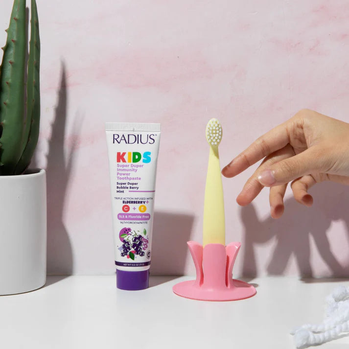Super Duper Immune Support Toothpaste for Kids – The Hydroxyapatite Toothpaste for Kids in Bubble Berry Mint