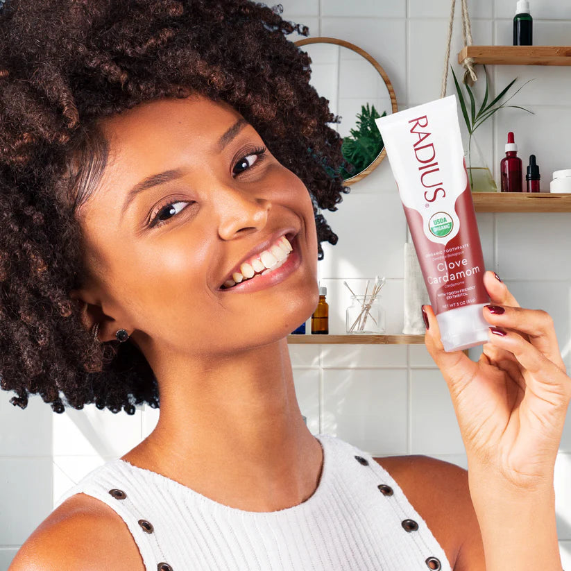 USDA Organic Clove Cardamom Toothpaste