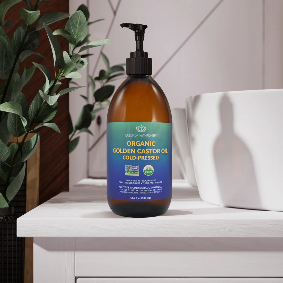 Queen of the Thrones - Organic Castor Oil 16.9oz