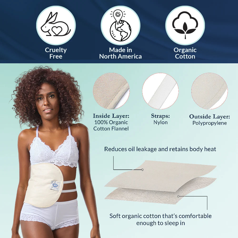 Liver Castor Oil Pack