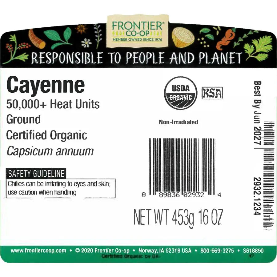 Frontier Co-op Cayenne, Ground (50,000+ HU),