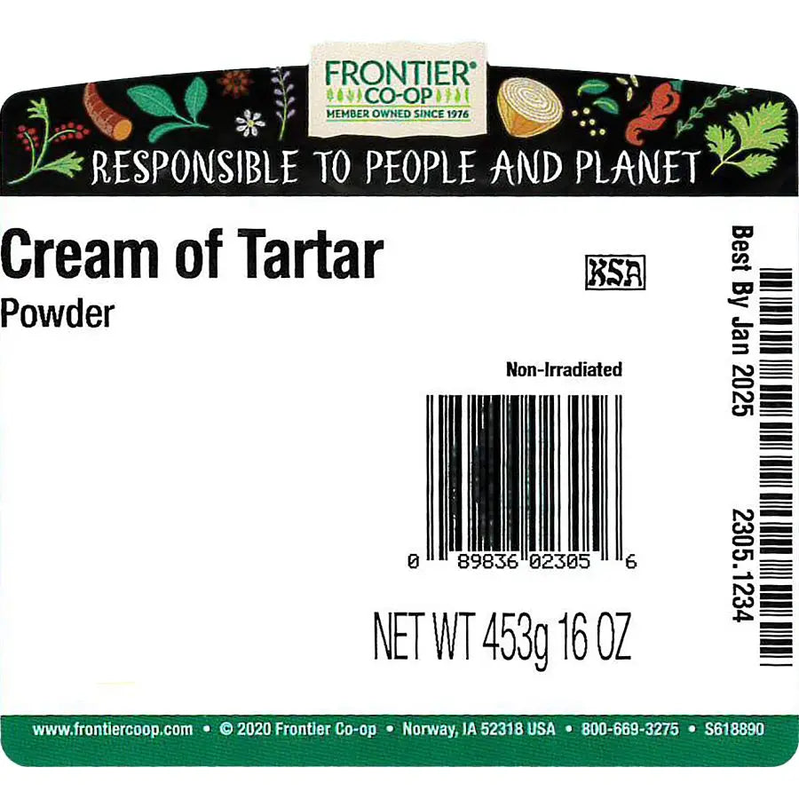 Frontier Co-op Cream of Tartar