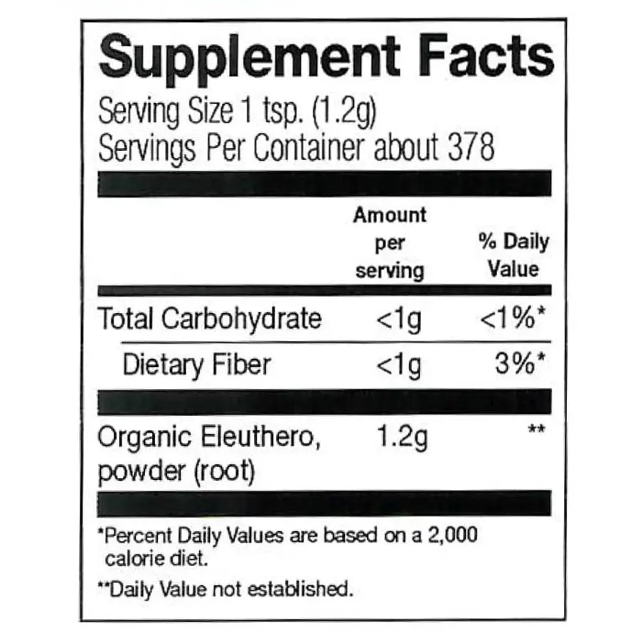 Frontier Co-op Eleuthero Root Powder, Organic