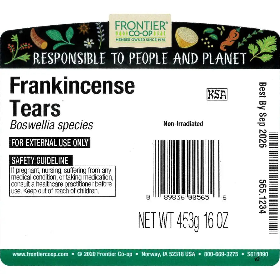 Frontier Co-op Frankincense Tears