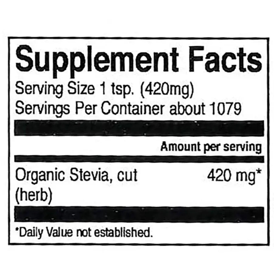 Frontier Co-op Green Stevia Herb, Cut & Sifted, Organic