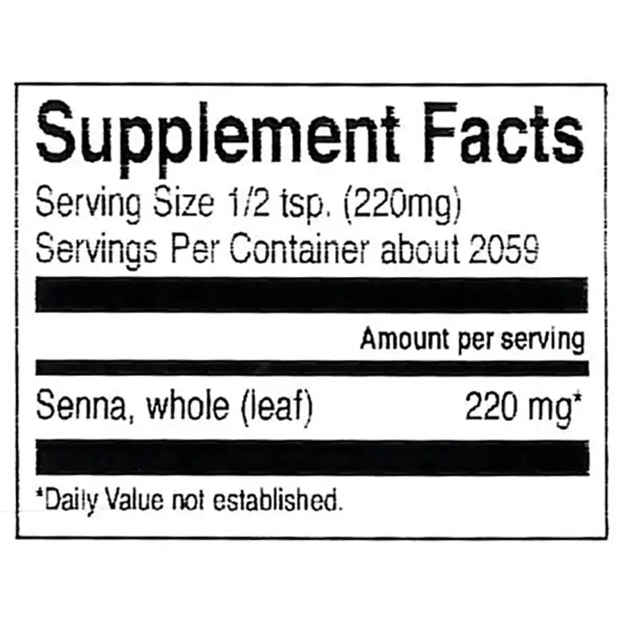 Frontier Co-op Senna Leaf, Whole