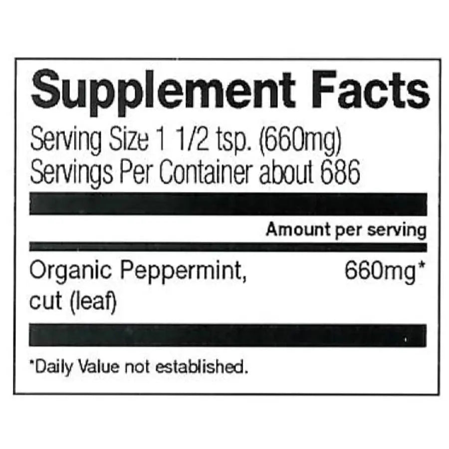 Frontier Co-op Peppermint Leaf, Cut & Sifted, Organic
