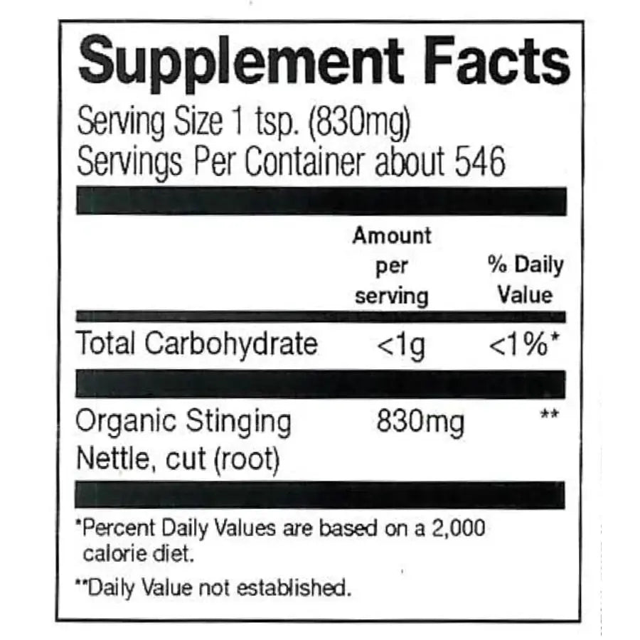 Frontier Co-op Stinging Nettle Root, Cut & Sifted, Organic