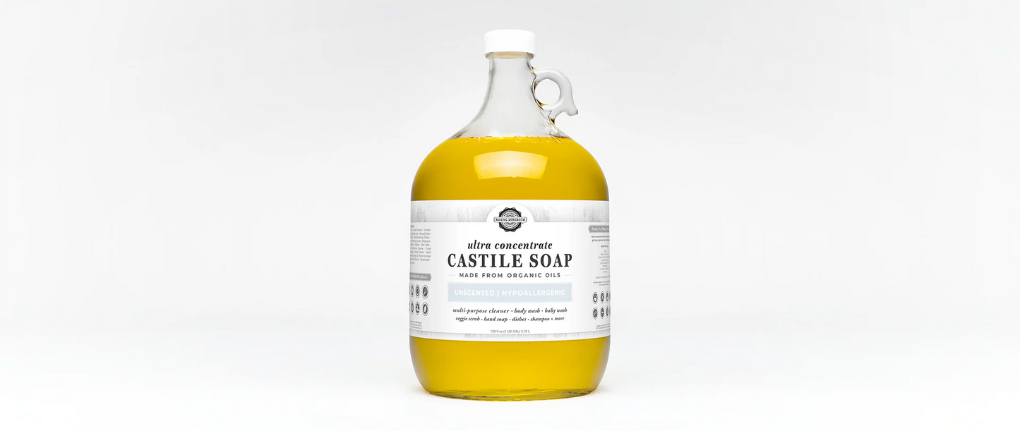 Castile Soap - Ultra Concentrate |Unscented