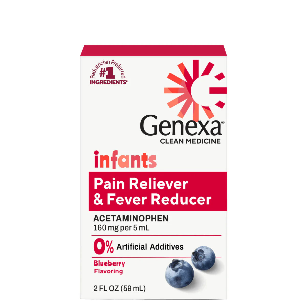 Infants' Pain & Fever Blueberry Flavor
