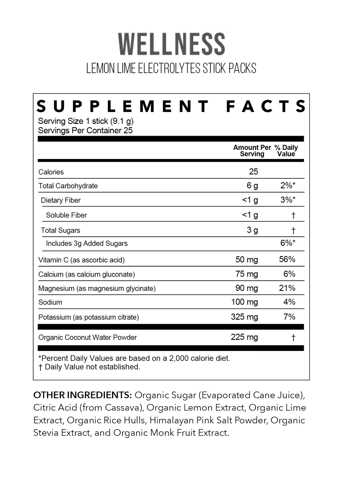 Rowe Casa Lemon Lime Electrolytes Sample Pack