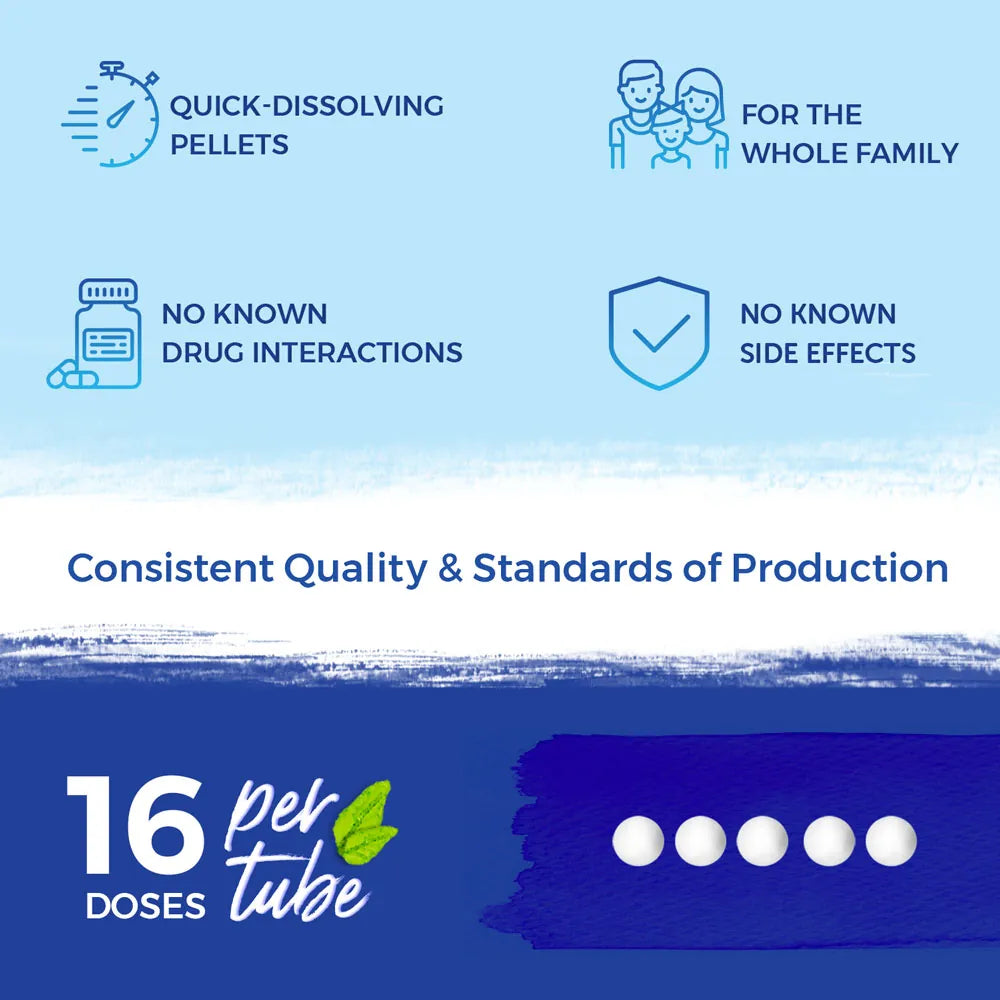 Boiron Aconitum napellus  30C - Relieves high fever (up to 102F) of sudden onset with dry skin *