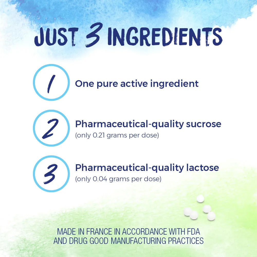 Boiron Aconitum napellus  30C - Relieves high fever (up to 102F) of sudden onset with dry skin *