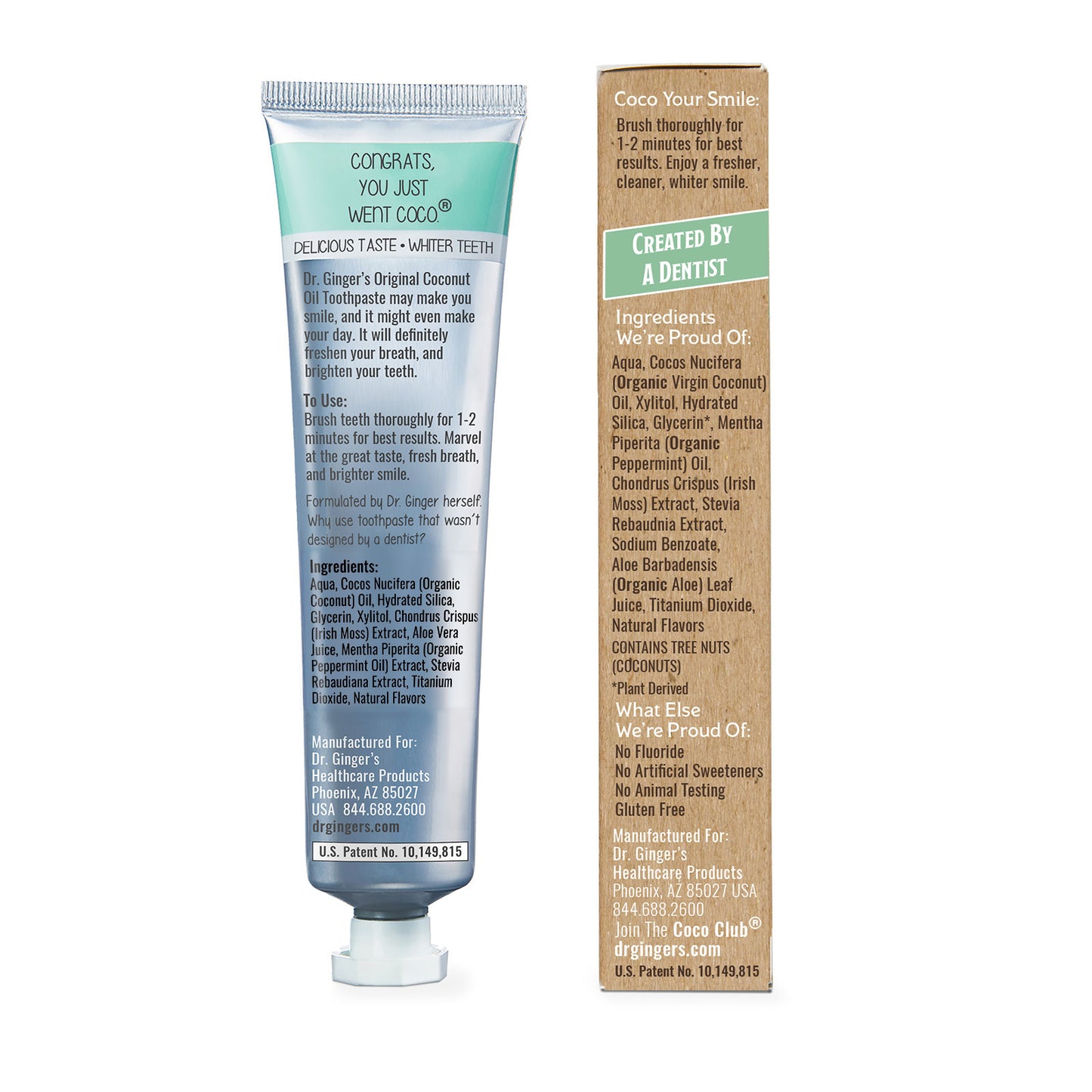 Coconut Oil Toothpaste