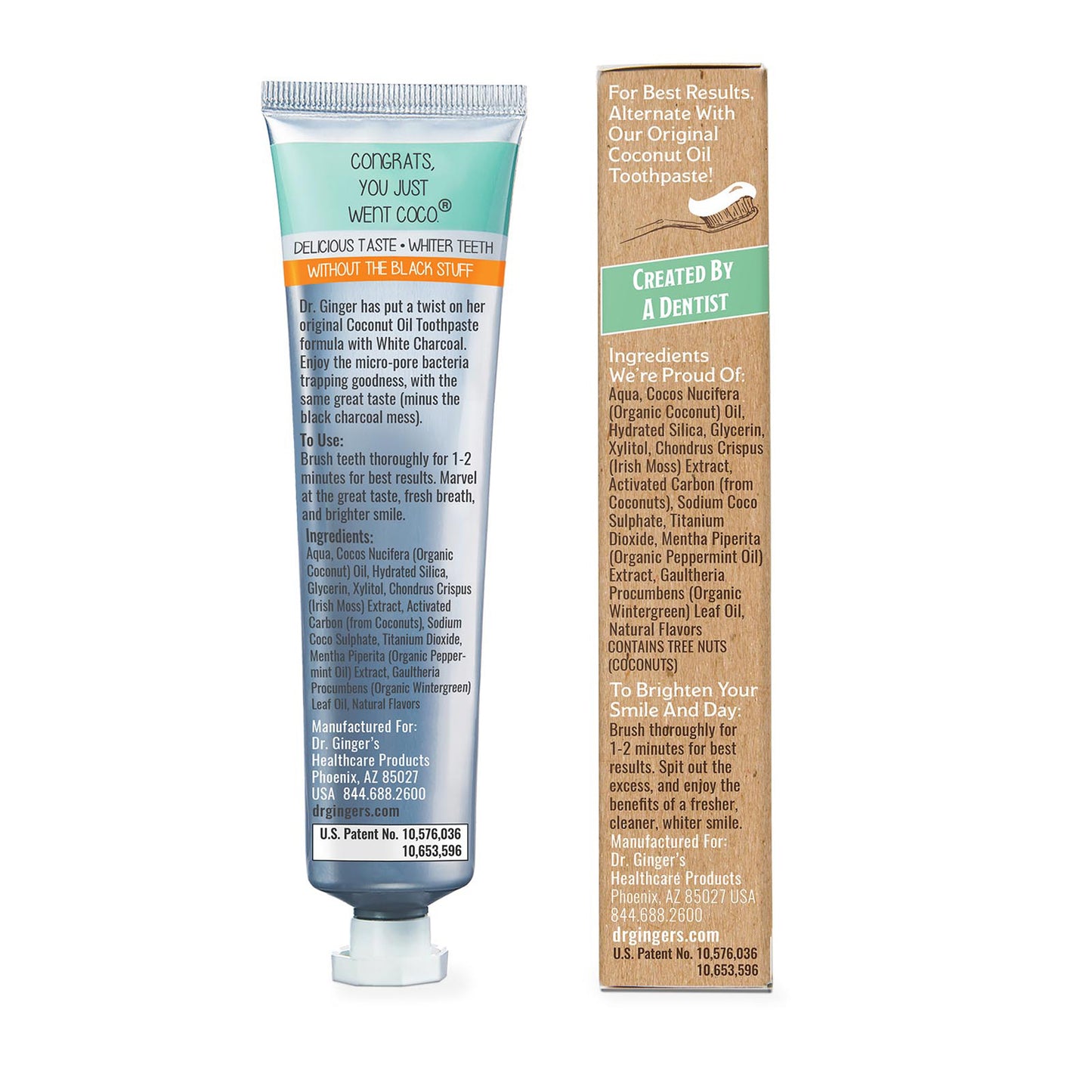 White Charcoal Toothpaste