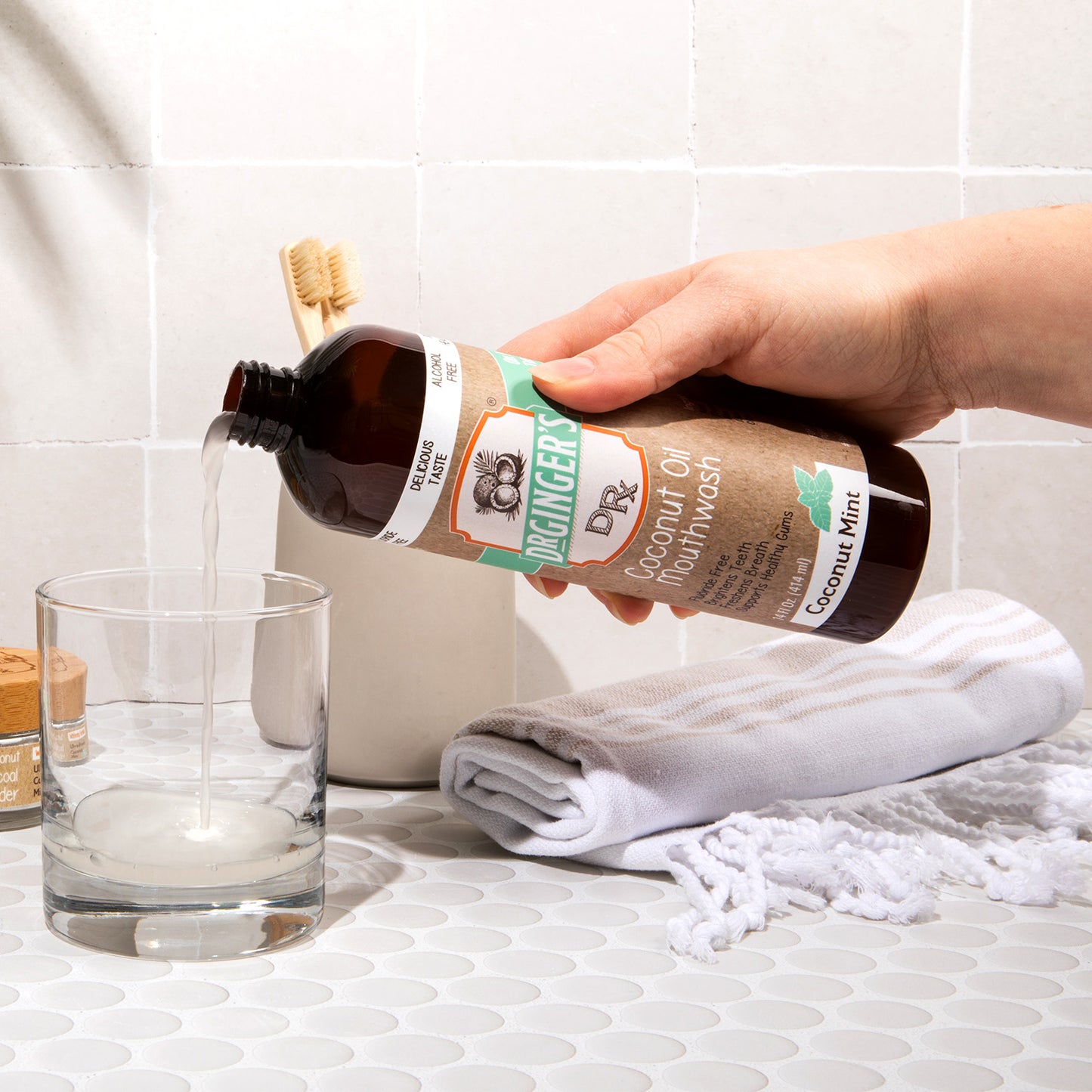 Coconut Oil Mouthwash