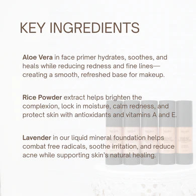 Liquid Mineral Foundation | oil-free, lightweight