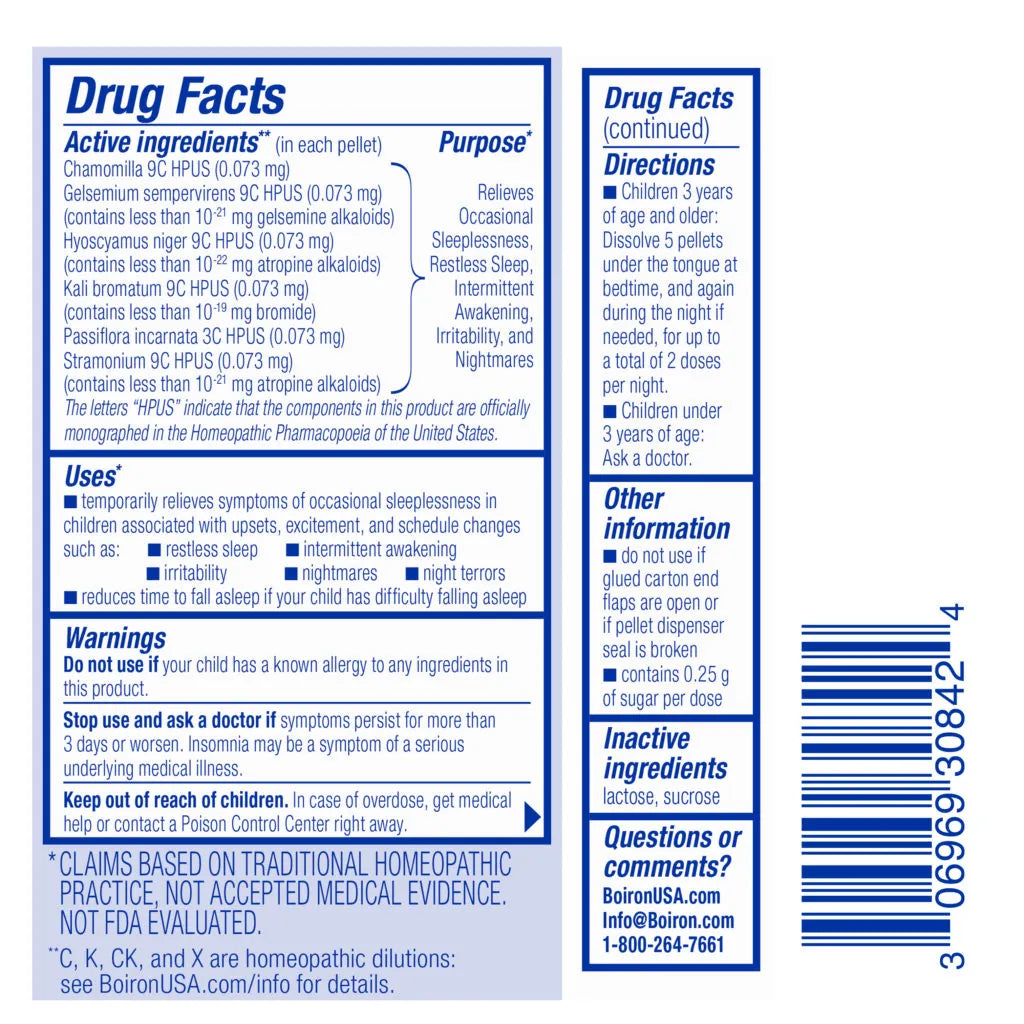 SleepCalm Kids Meltaway Pellets