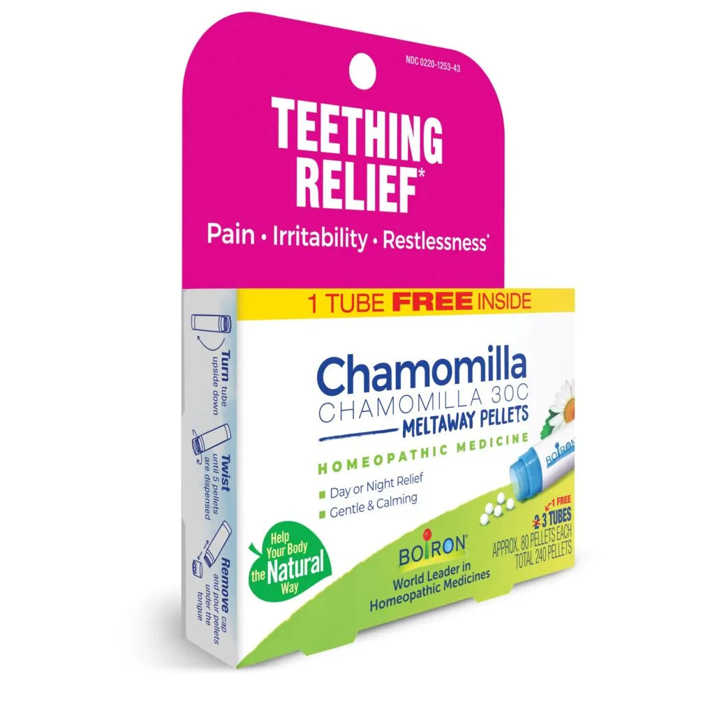 Chamomilla Bonus Pack  Pain • Irritability • Restlessness*
