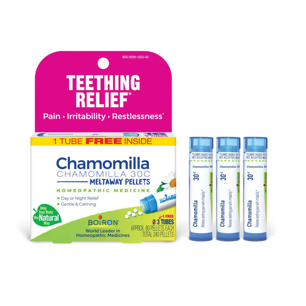 Chamomilla Bonus Pack  Pain • Irritability • Restlessness*