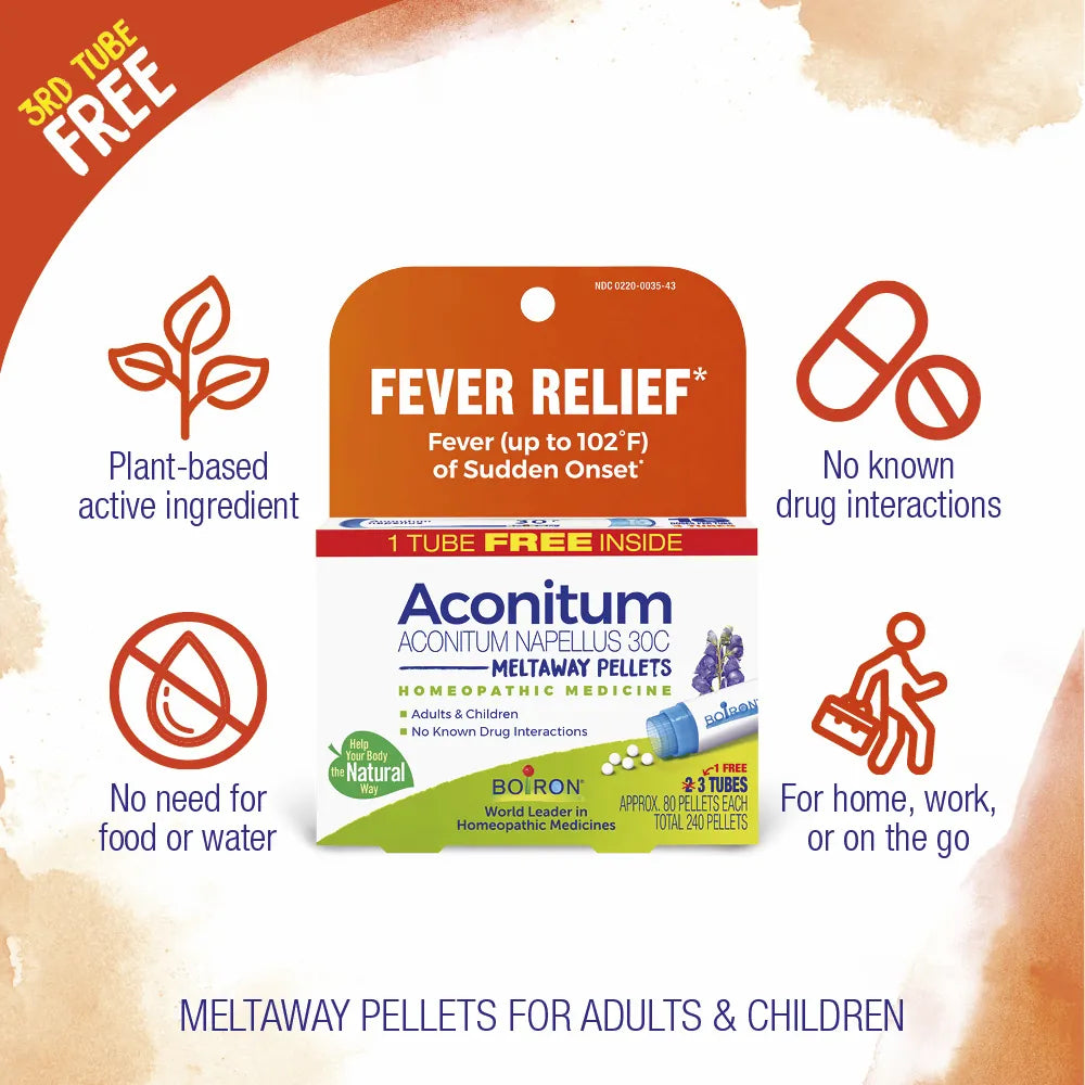 Aconitum 30C - Fever Relief