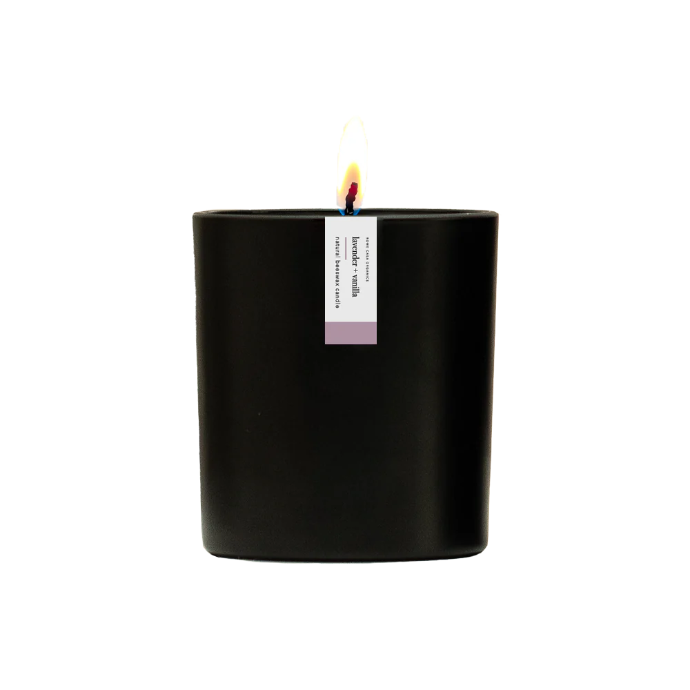 BEESWAX CANDLE | 8.75 OZ | LAVENDER + VANILLA