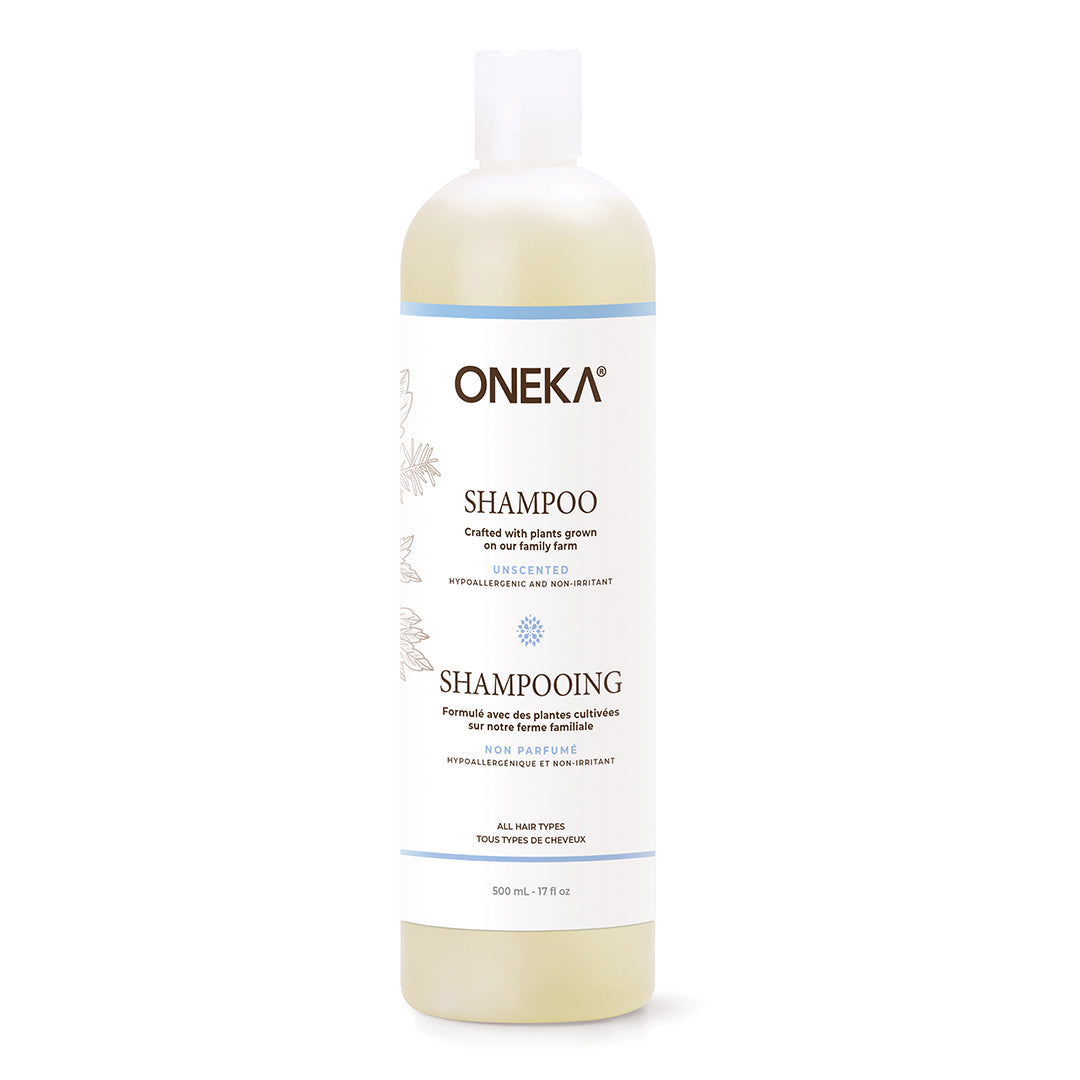 Oneka Unscented Shampoo 500ml bottle