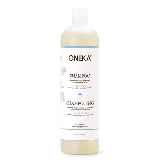 Oneka Unscented Shampoo 500ml bottle
