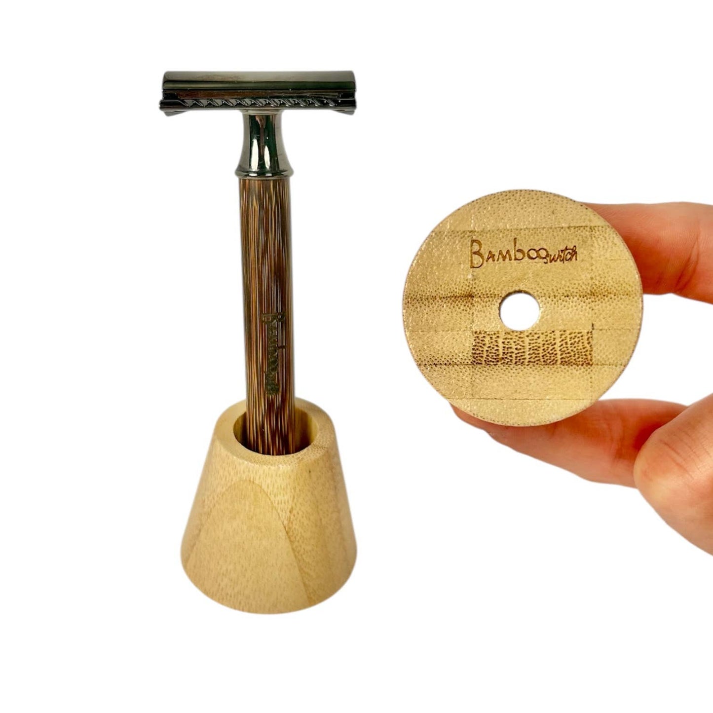 Bamboo Switch - Bamboo Razor Holder Stand