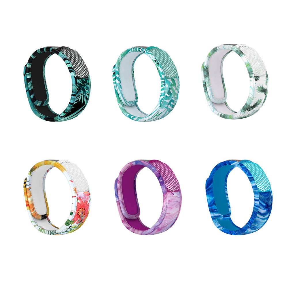 Natural Mosquito Repellent Wristband - Graphic