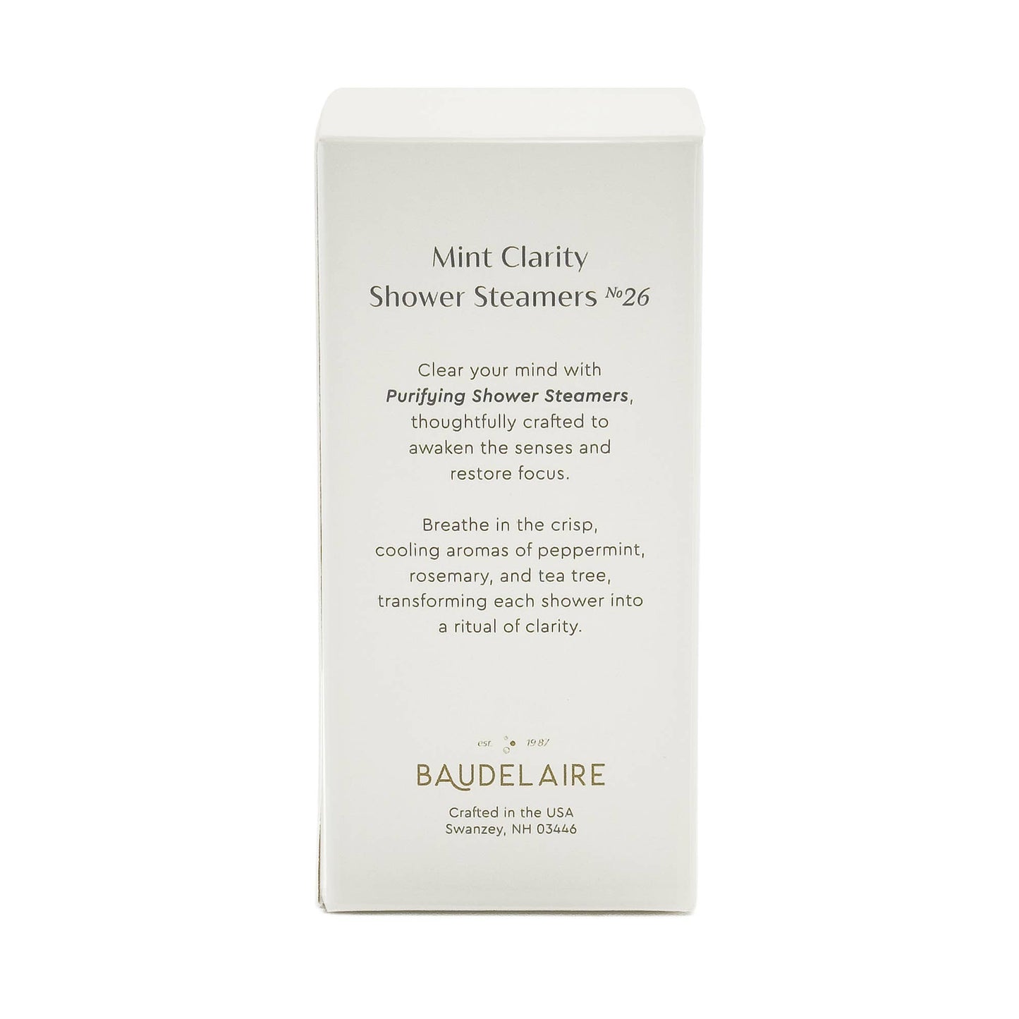 Baudelaire - APOTHECARY – Assorted Shower Steamers 7oz